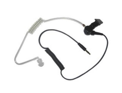 Picture of ES-02 Receive-Only Earpiece with Transparent Acoustic Tube, Jack
