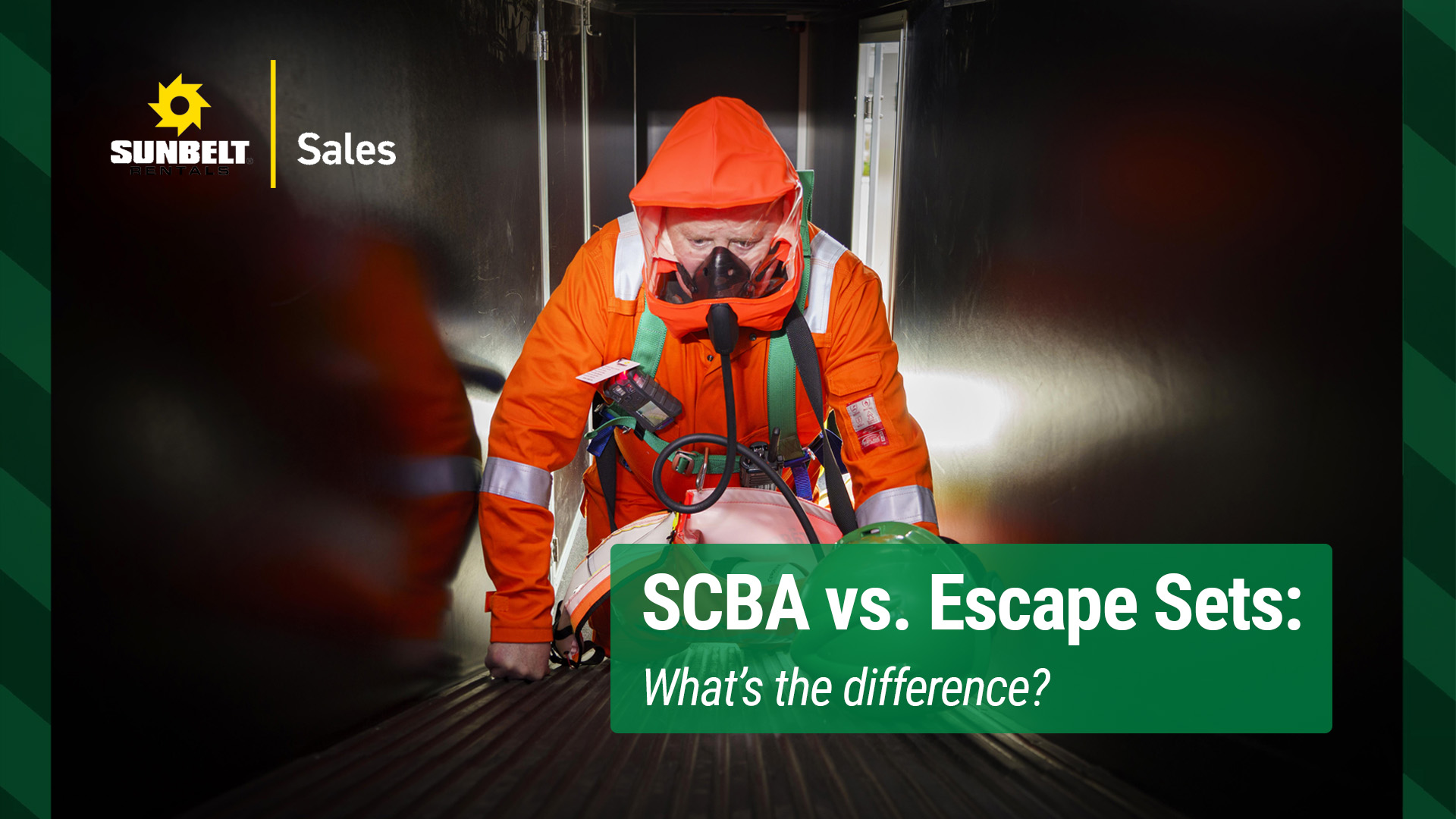 SCBA vs. Escape Sets: What's the Difference?